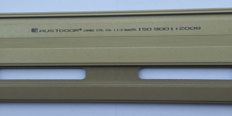Cửa Cuốn Austdoor C70 dày 1.1mm đến 2.3mm